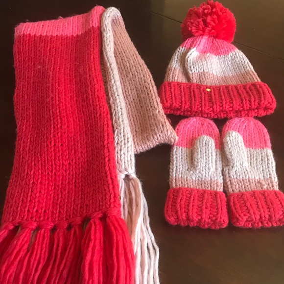 Kate Spade color block scarf - Picture 1 of 8